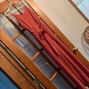 Pink jumpsuit